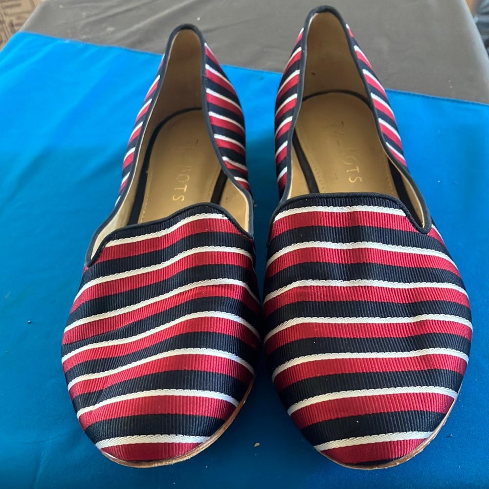 Talbots Stylish Striped Women's Shoes 6 1/2
